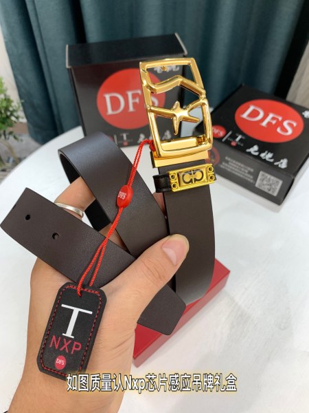 Streetwear Belt Ferragamo 321183 size:3.5cm