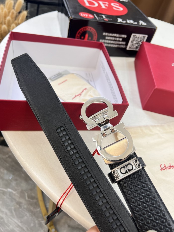 Streetwear Belt Ferragamo 321503 size:3.5cm