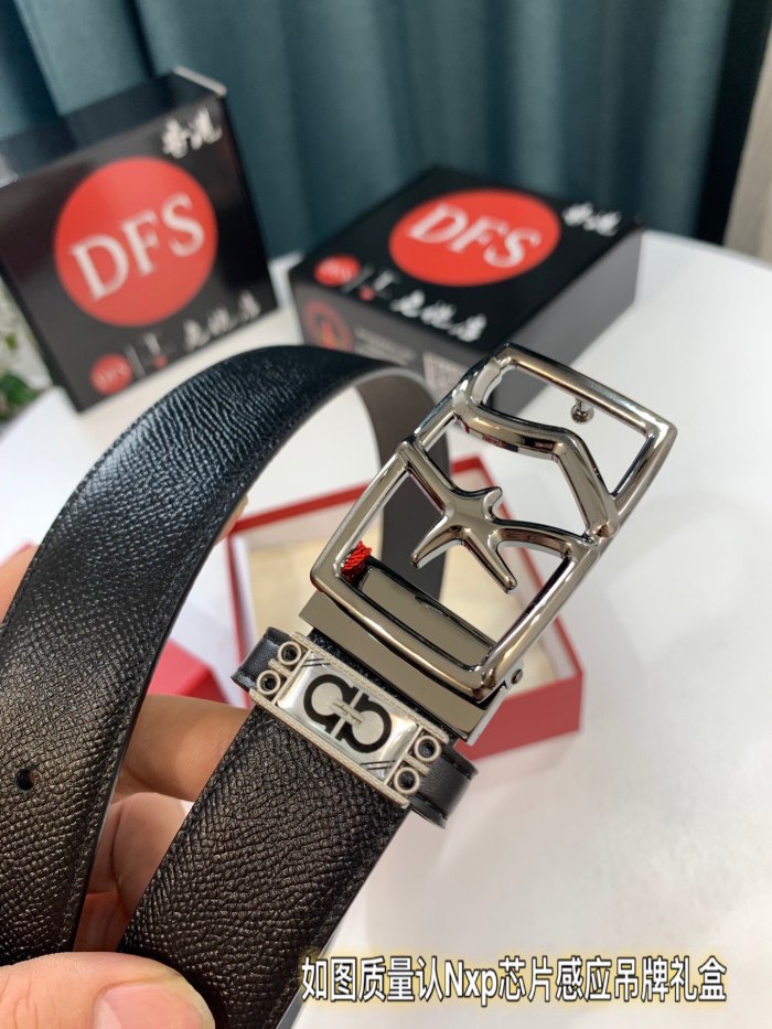 Streetwear Belt Ferragamo 321331 size:3.5cm