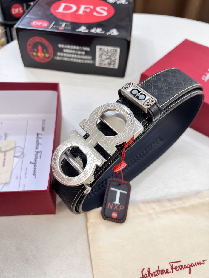 Streetwear Belt Ferragamo 321542 size:3.5cm