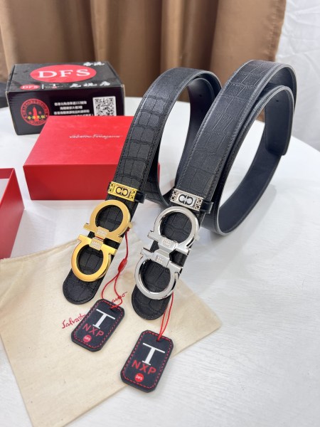 Streetwear Belt Ferragamo 321406 size:3.5cm