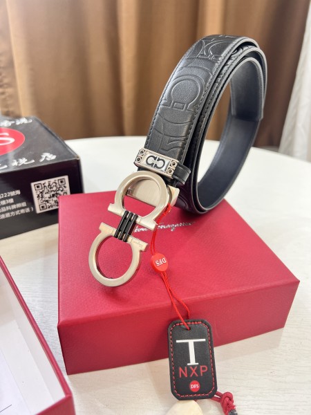 Streetwear Belt Ferragamo 321393 size:3.5cm