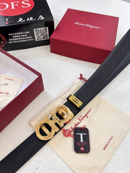 Streetwear Belt Ferragamo 321606  size:3.5cm