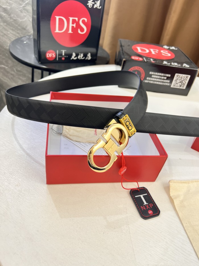 Streetwear Belt Ferragamo 321205 size:3.5cm
