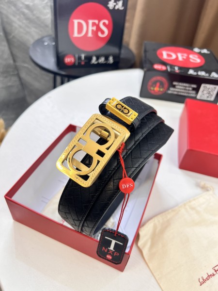 Streetwear Belt Ferragamo 321432 size:3.5cm