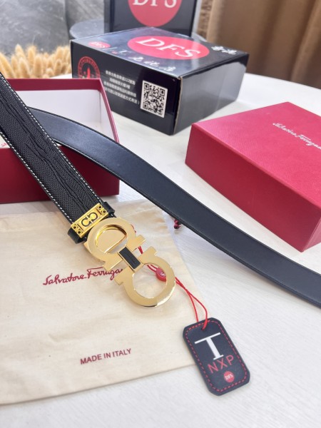 Streetwear Belt Ferragamo 321518 size:3.5cm