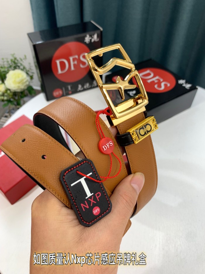 Streetwear Belt Ferragamo 321620  size:3.5cm