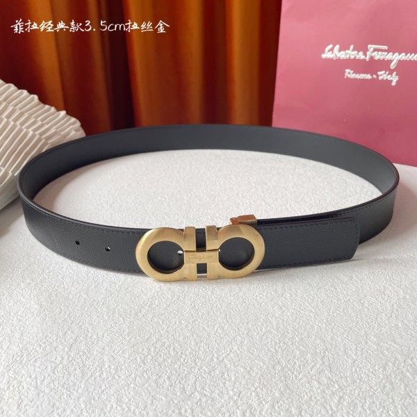 Streetwear Belt Ferragamo 321446 size:3.5cm