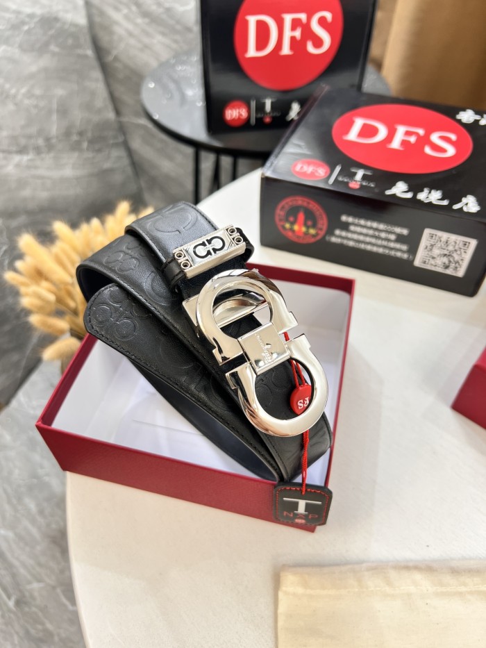 Streetwear Belt Ferragamo 321339 size:3.5cm