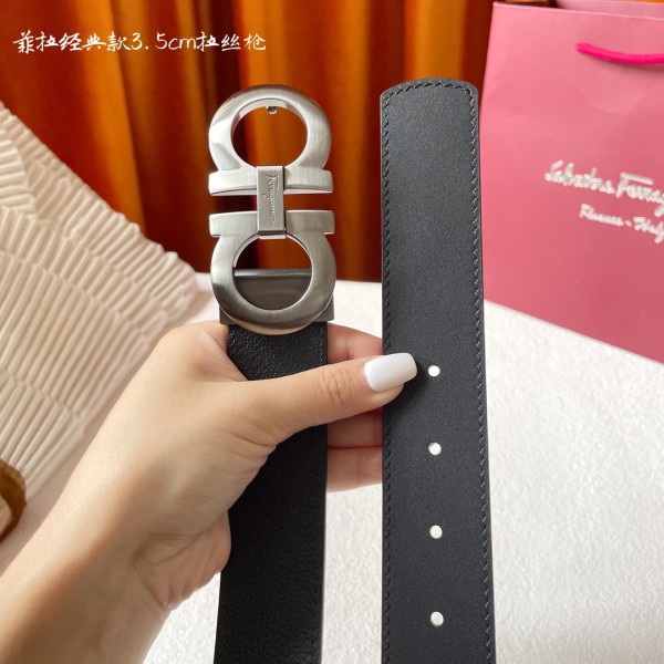 Streetwear Belt Ferragamo 321447 size:3.5cm