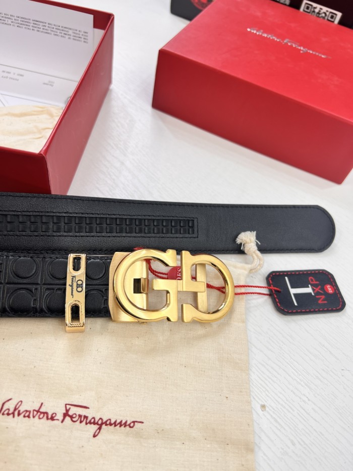 Streetwear Belt Ferragamo 321215 size:3.5cm