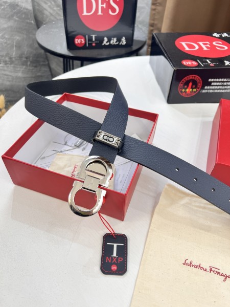 Streetwear Belt Ferragamo 321562 size:3.5cm