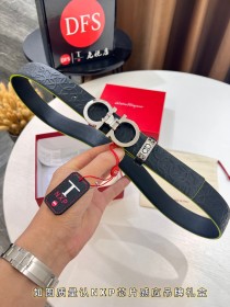 Streetwear Belt Ferragamo 321256 size:3.5cm