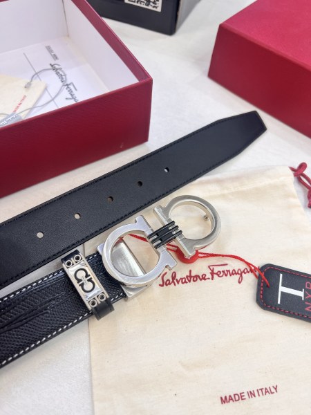 Streetwear Belt Ferragamo 321519 size:3.5cm