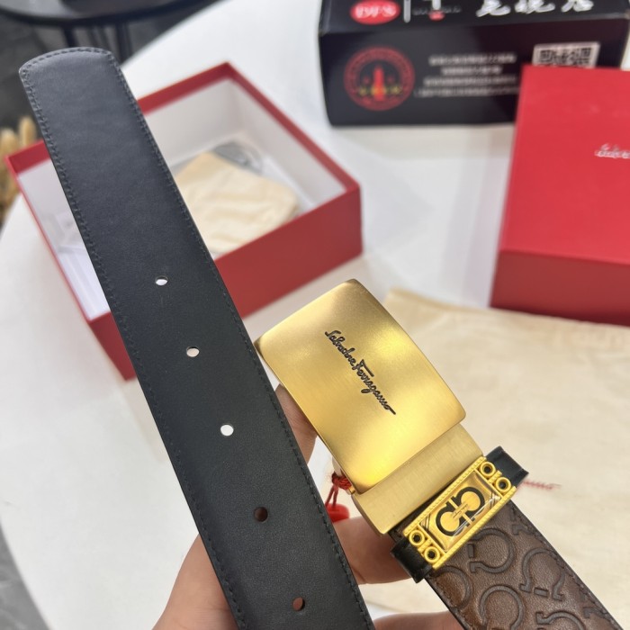 Streetwear Belt Ferragamo 321277 size:3.5cm