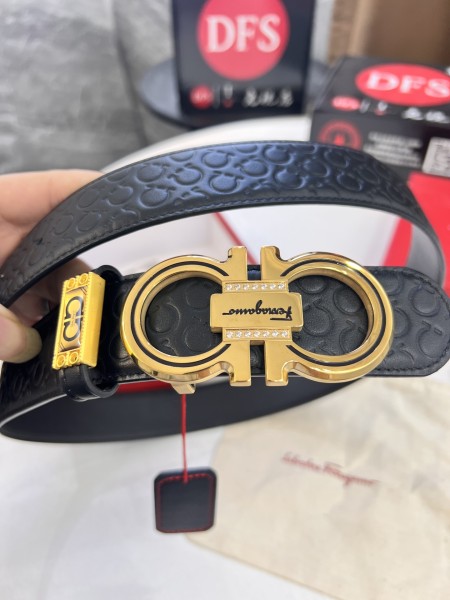 Streetwear Belt Ferragamo 321356 size:3.5cm