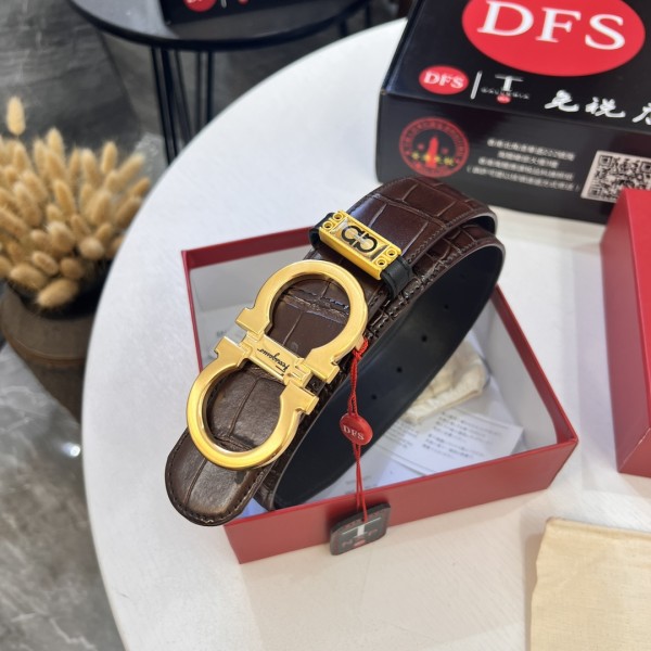 Streetwear Belt Ferragamo 321343 size:3.5cm