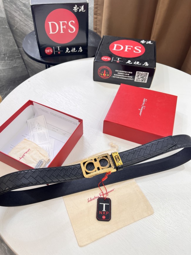 Streetwear Belt Ferragamo 321432 size:3.5cm
