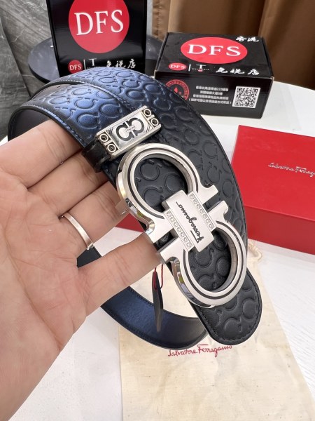 Streetwear Belt Ferragamo 321357 size:3.5cm