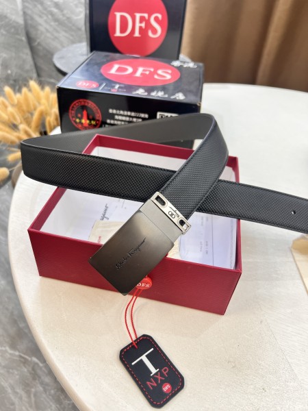 Streetwear Belt Ferragamo 321586 size:3.5cm