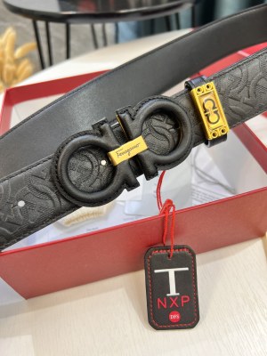 Streetwear Belt Ferragamo 321179 size:3.5cm