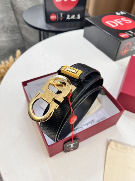 Streetwear Belt Ferragamo 321436 size:3.5cm