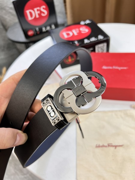 Streetwear Belt Ferragamo 321314 size:3.5cm