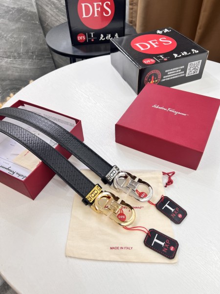 Streetwear Belt Ferragamo 321436 size:3.5cm