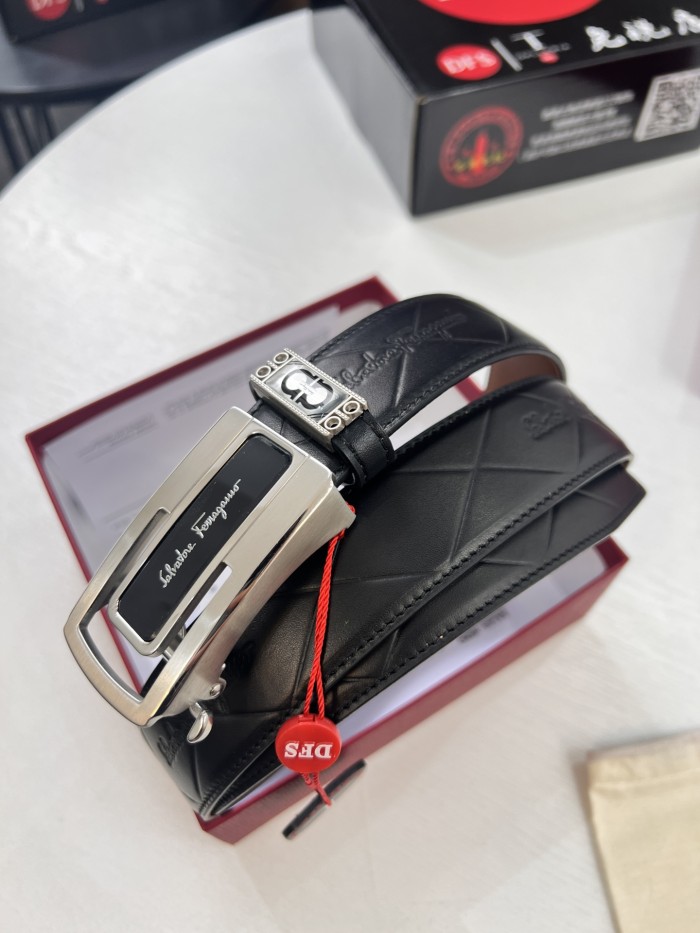 Streetwear Belt Ferragamo 321552 size:3.5cm