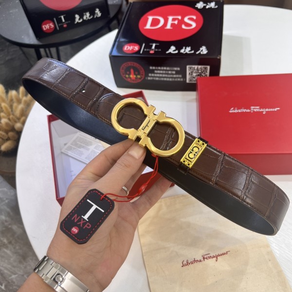 Streetwear Belt Ferragamo 321343 size:3.5cm