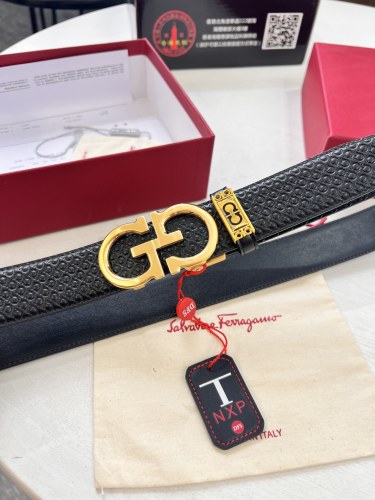 Streetwear Belt Ferragamo 321427 size:3.5cm