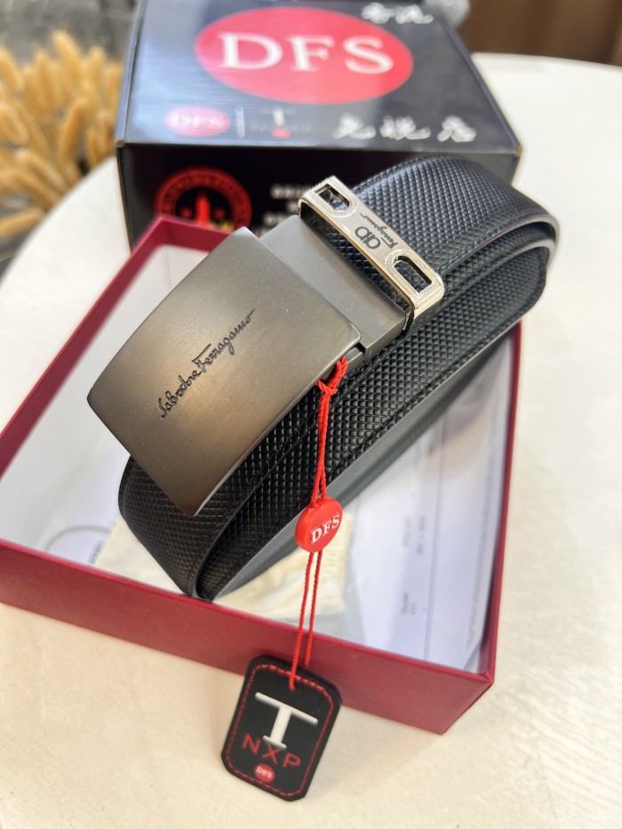 Streetwear Belt Ferragamo 321586 size:3.5cm