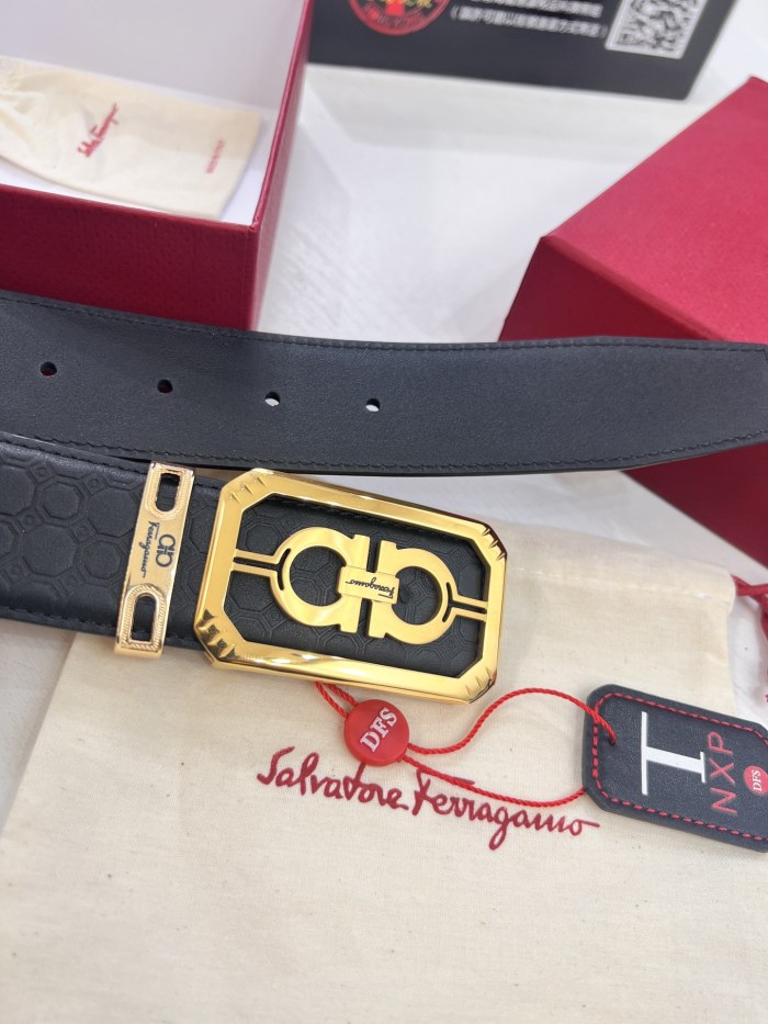 Streetwear Belt Ferragamo 321166 size:3.5cm