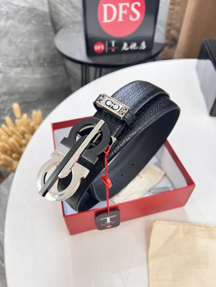Streetwear Belt Ferragamo 321324 size:3.5cm