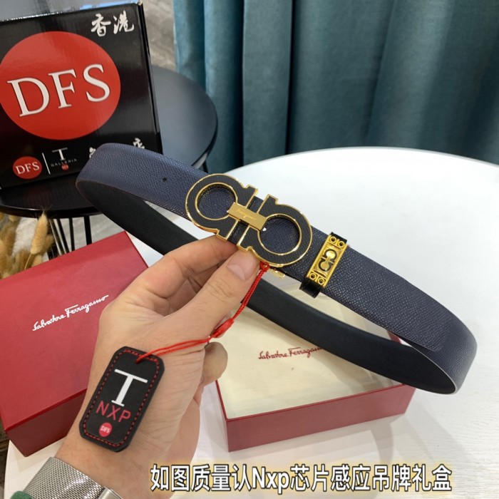 Streetwear Belt Ferragamo 321311 size:3.5cm