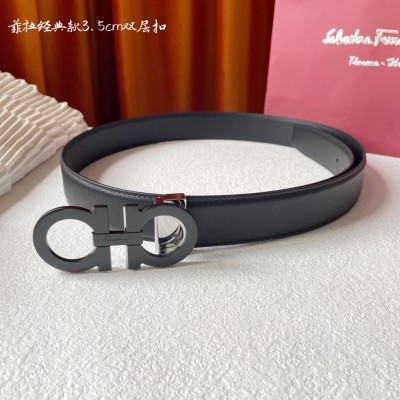 Streetwear Belt Ferragamo 321450 size:3.5cm