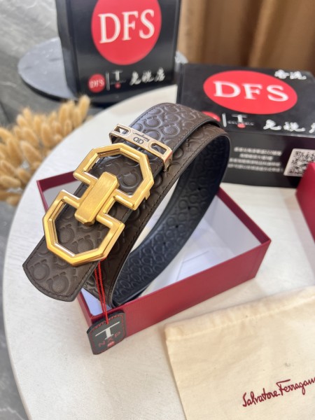 Streetwear Belt Ferragamo 321538 size:3.5cm