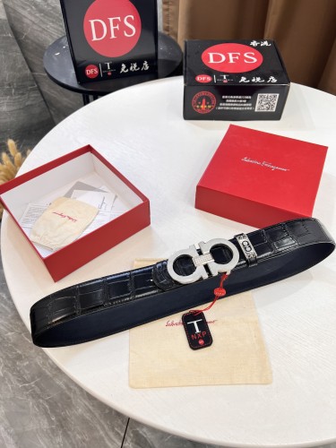 Streetwear Belt Ferragamo 321596 size:3.5cm