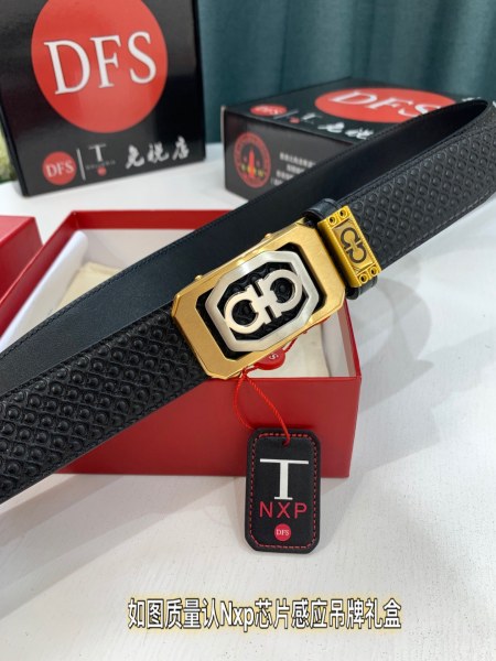 Streetwear Belt Ferragamo 321302 size:3.5cm