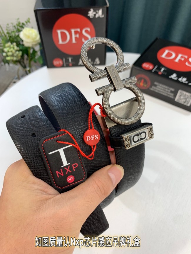 Streetwear Belt Ferragamo 321481 size:3.5cm