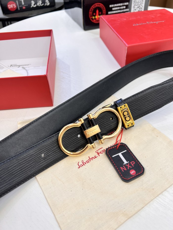 Streetwear Belt Ferragamo 321573 size:3.5cm