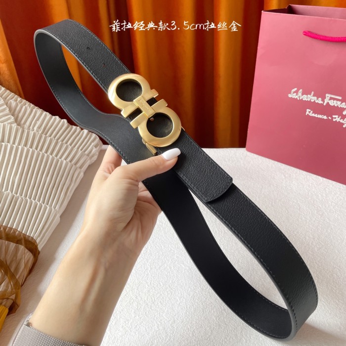 Streetwear Belt Ferragamo 321446 size:3.5cm