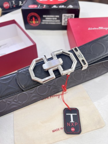 Streetwear Belt Ferragamo 321537 size:3.5cm