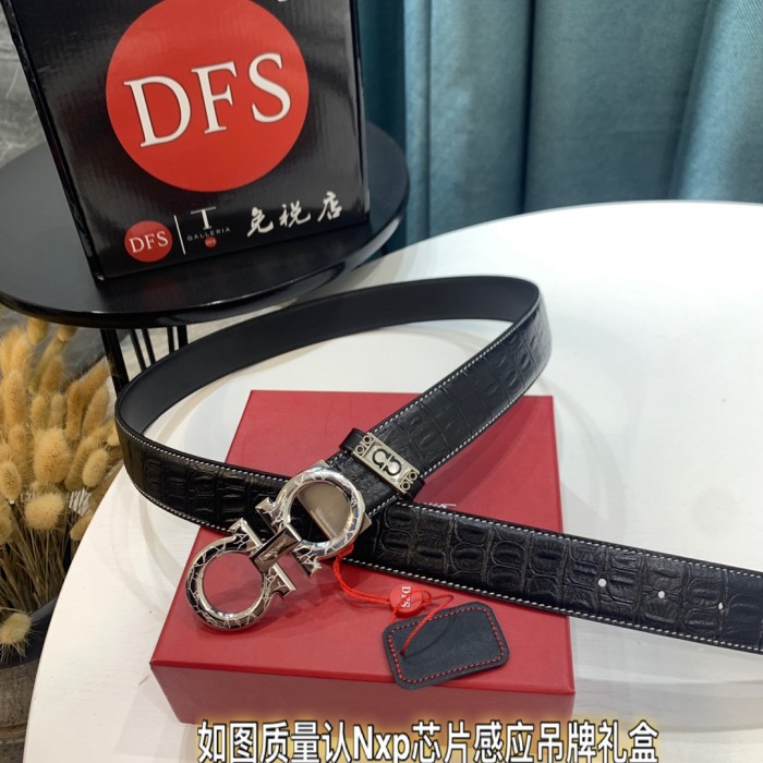 Streetwear Belt Ferragamo 321200 size:3.5cm