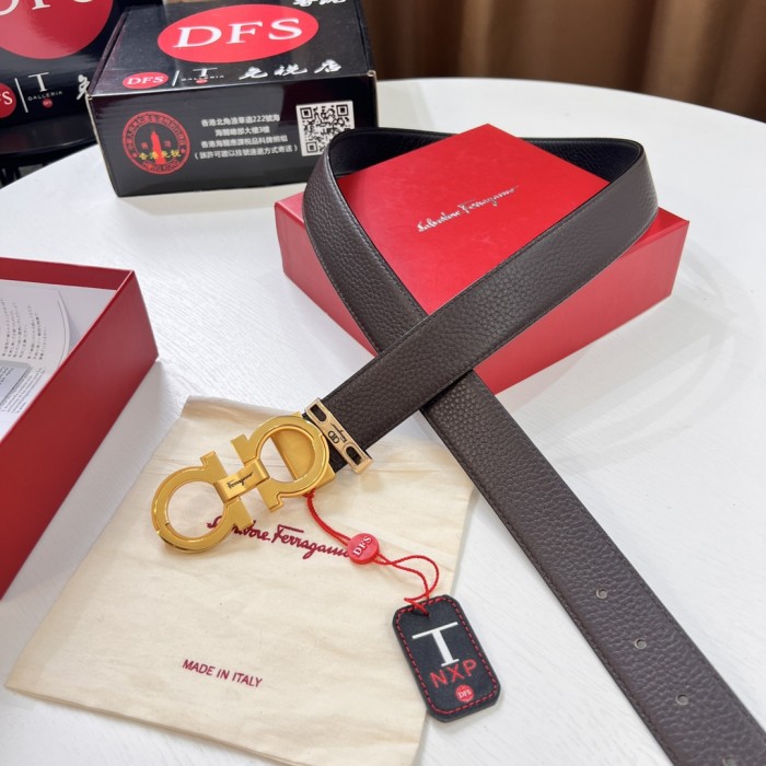 Streetwear Belt Ferragamo 321334 size:3.5cm