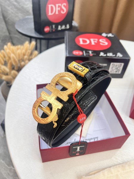 Streetwear Belt Ferragamo 321513 size:3.5cm