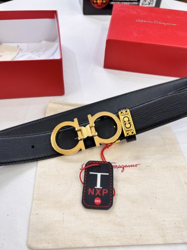 Streetwear Belt Ferragamo 321581 size:3.5cm
