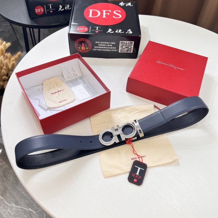 Streetwear Belt Ferragamo 321267 size:3.5cm