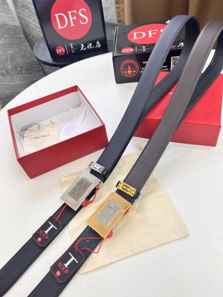 Streetwear Belt Ferragamo 321287 size:3.5cm