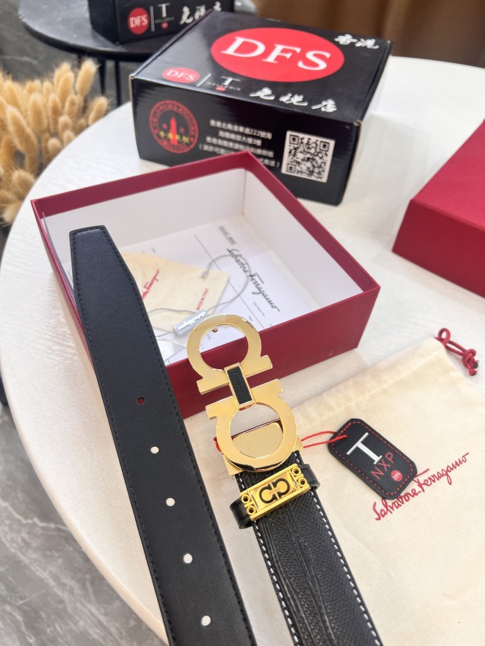 Streetwear Belt Ferragamo 321518 size:3.5cm